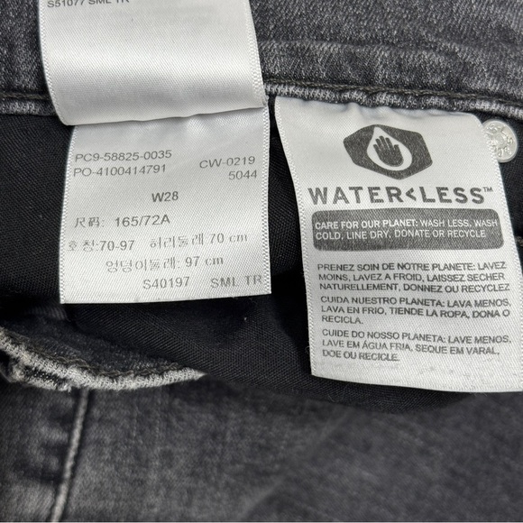 {Levi's} "724 High Rise Straight Crop" Premium Quality Stretch Denim Jeans - Picture 7 of 8